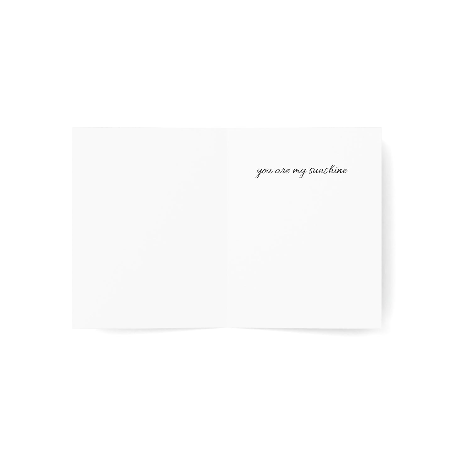 Sunflower Greeting card