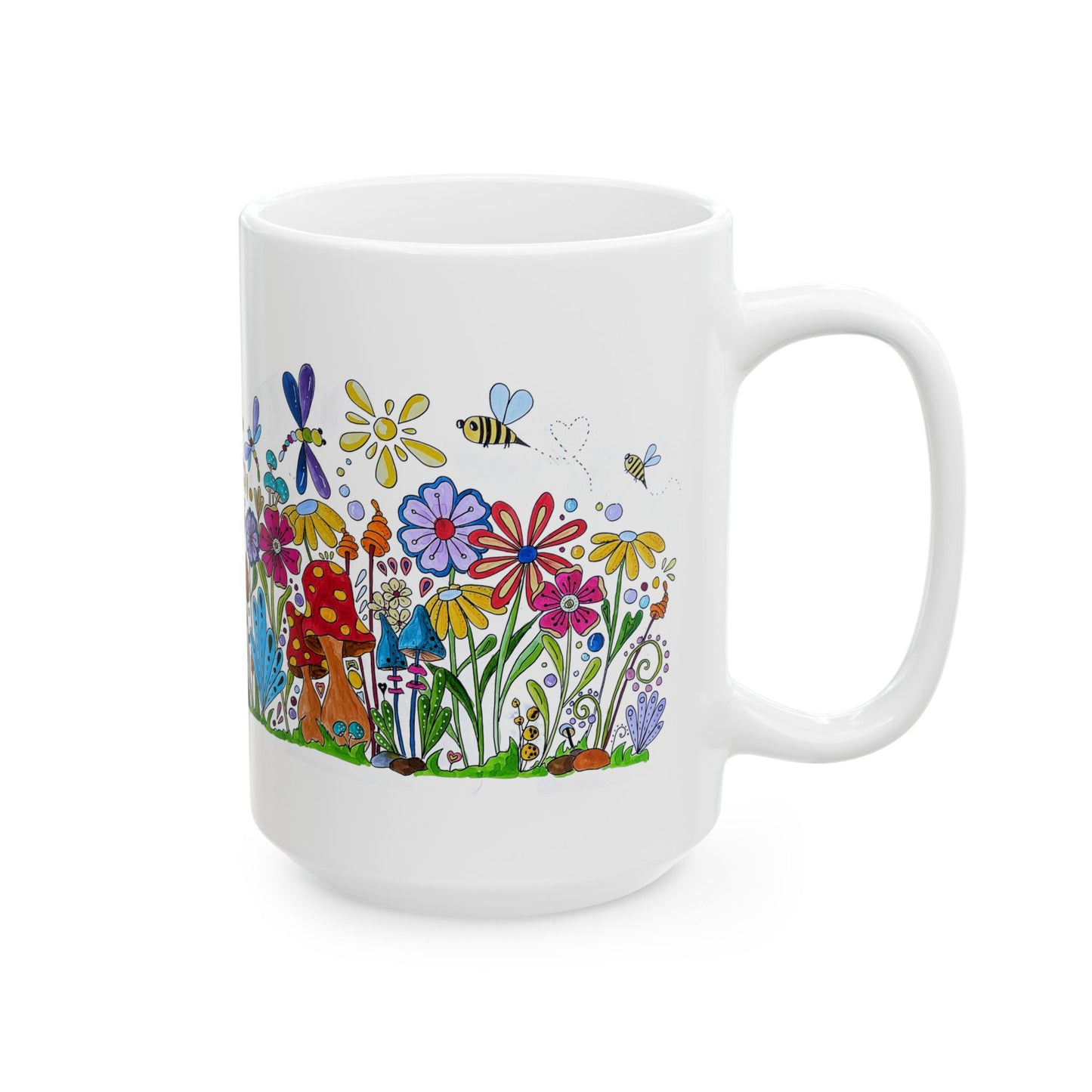 Doodle Garden Coffee Mug