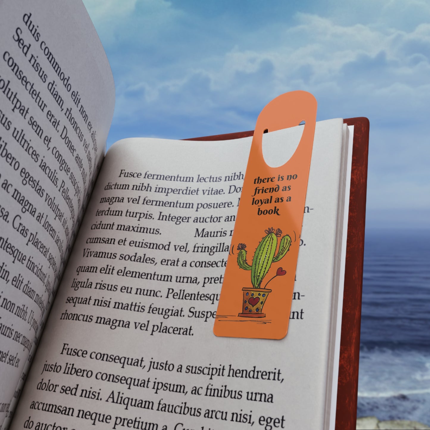 Cute cactus Bookmark