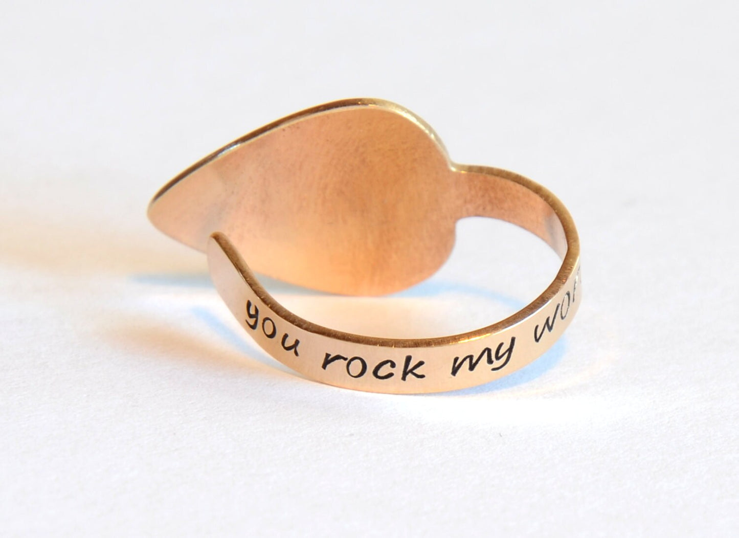 Bronze Thumb Pick with Music Note or Personalized Finger Pick - TP204