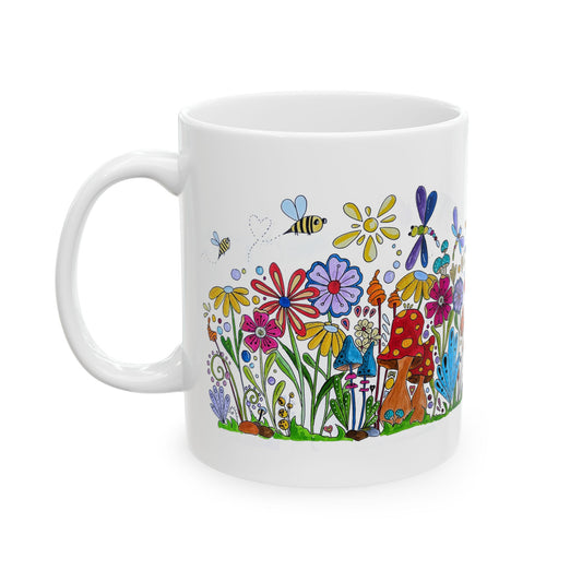 Doodle Garden Coffee Mug