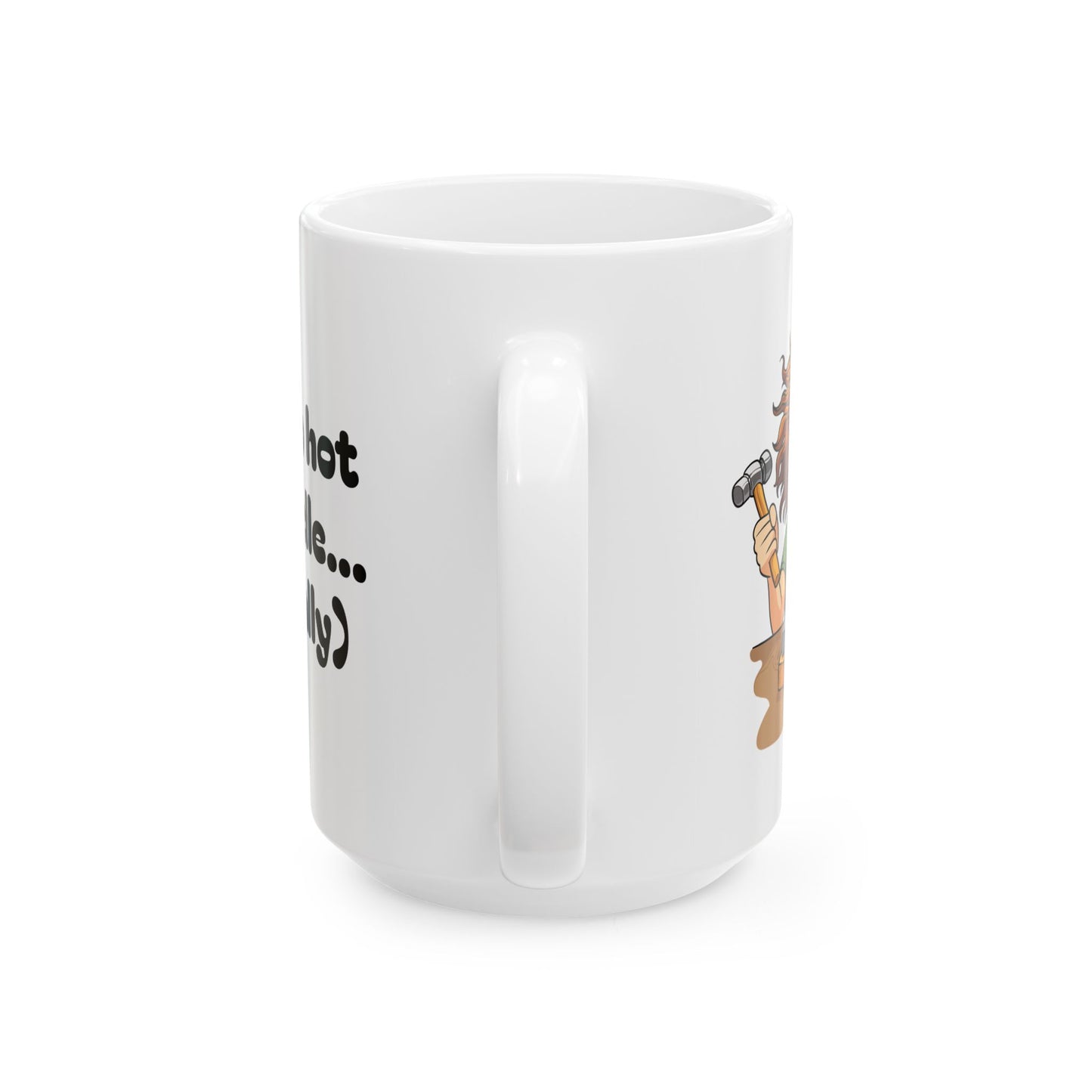 Too Hot to Handle Silversmith Ceramic Mug (11oz & 15oz)