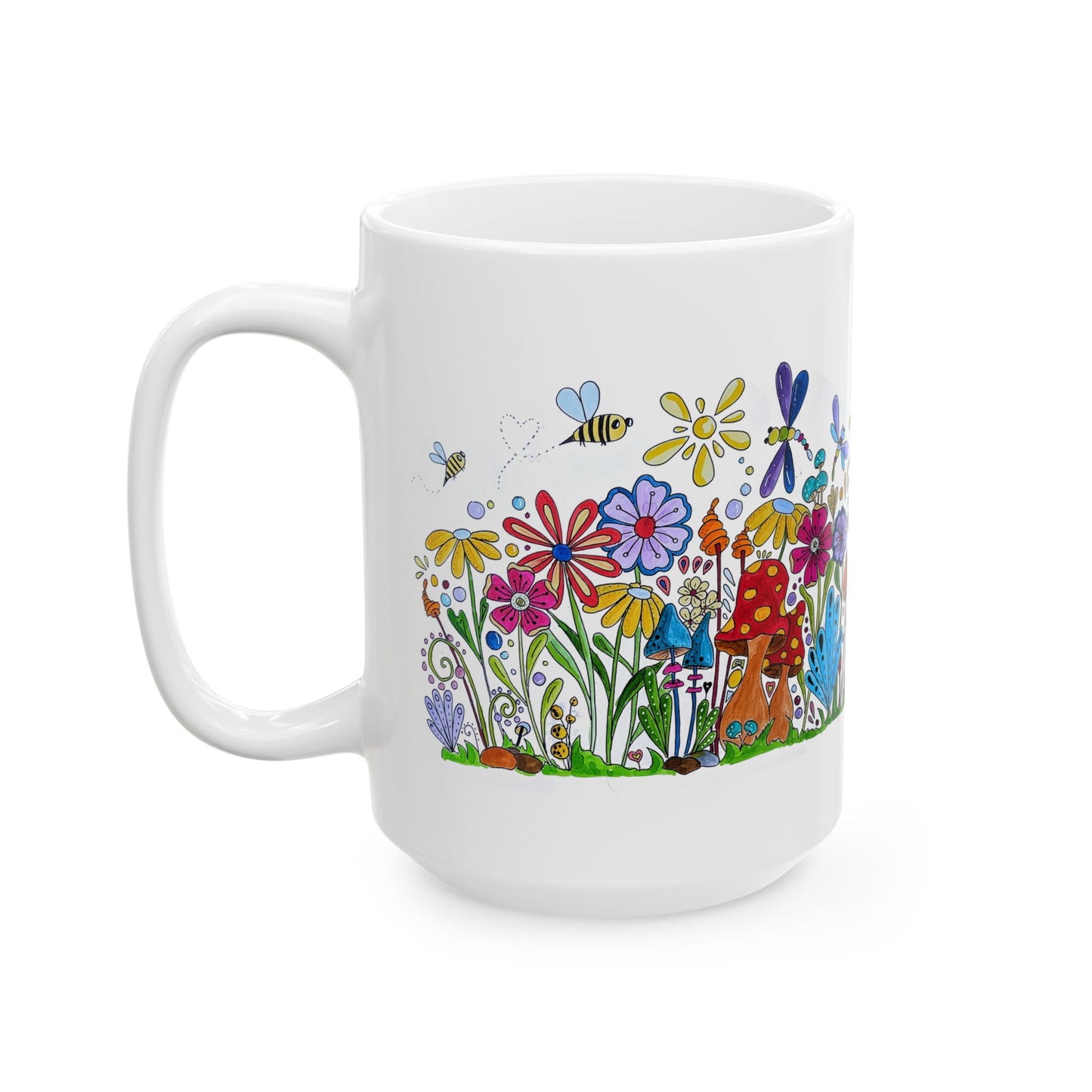 Doodle Garden Coffee Mug