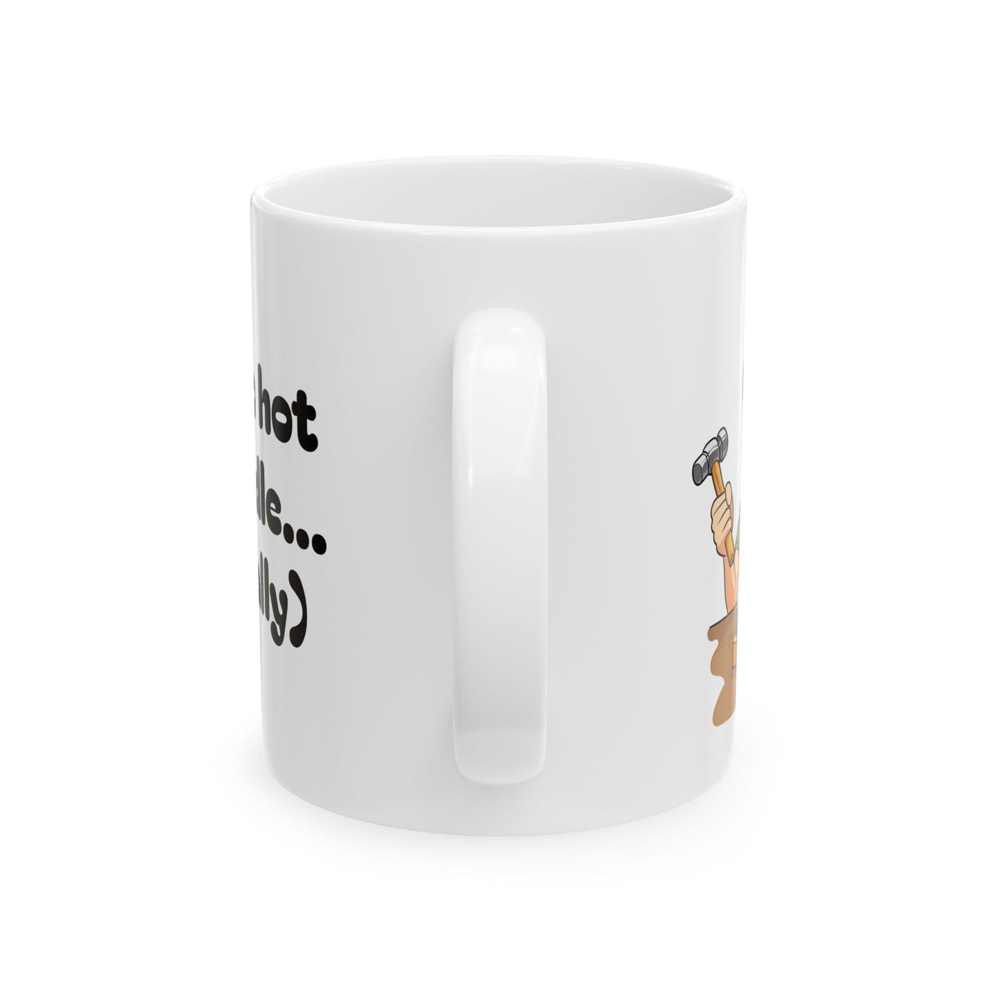 Too Hot to Handle Silversmith Ceramic Mug (11oz & 15oz)