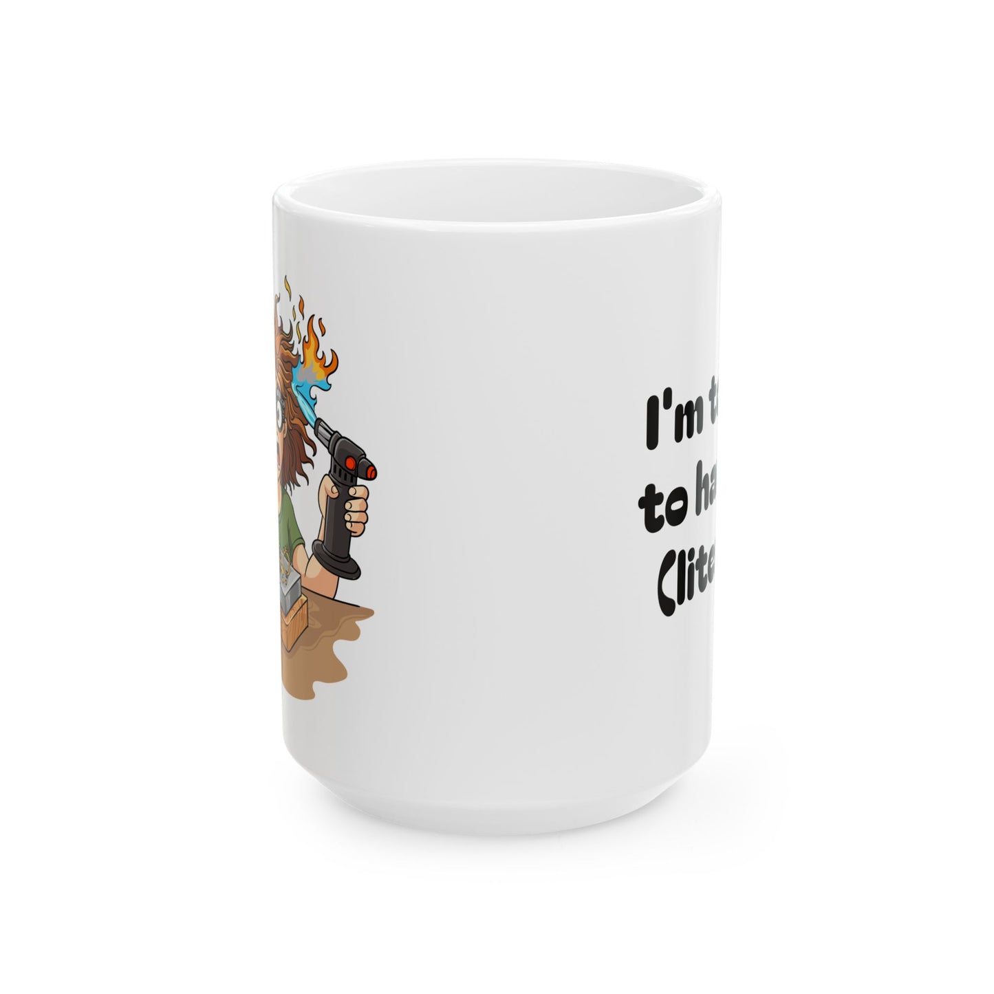 Too Hot to Handle Silversmith Ceramic Mug (11oz & 15oz)