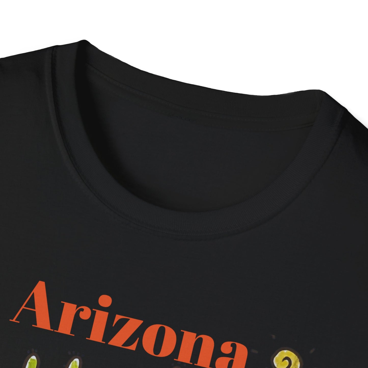 Arizona Cactus Doodle T-Shirt — Southwest Desert Tee