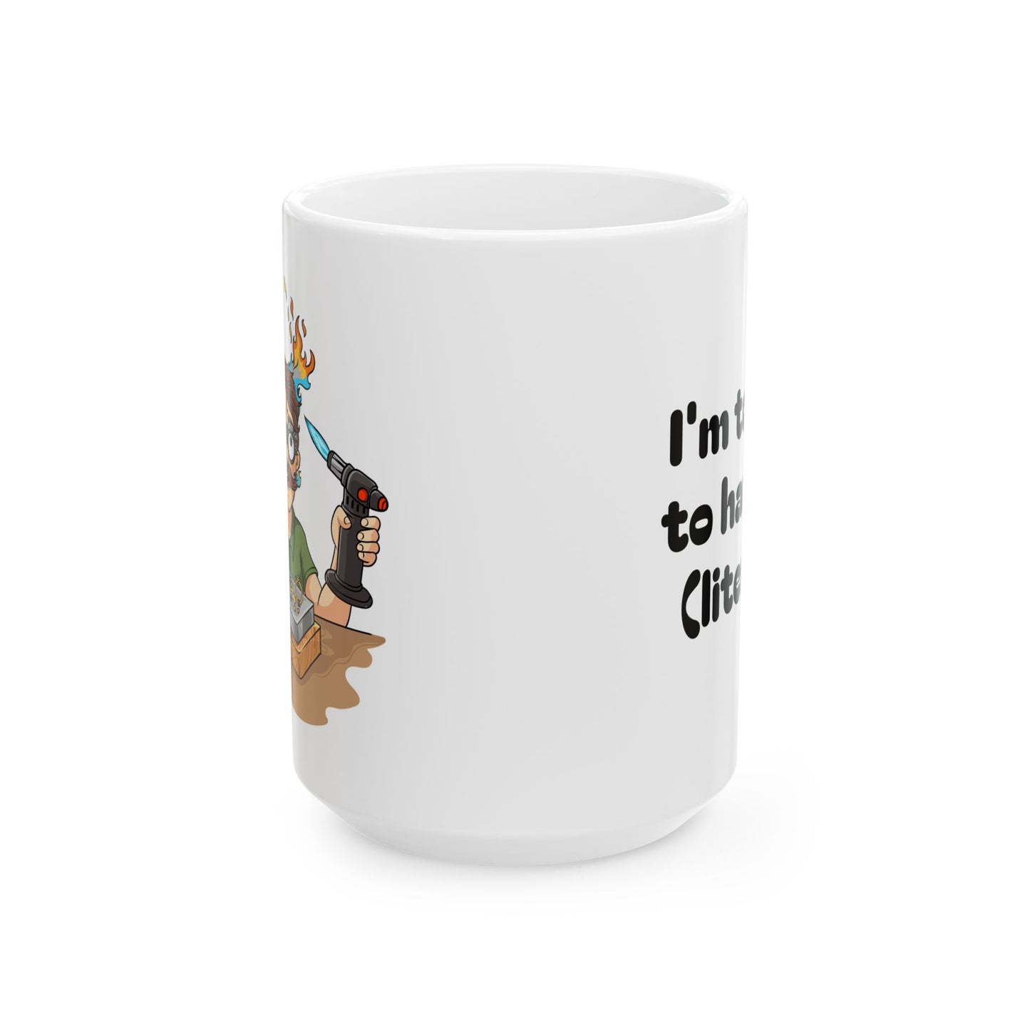 Too Hot to Handle Silversmith Ceramic Mug (11oz & 15oz)