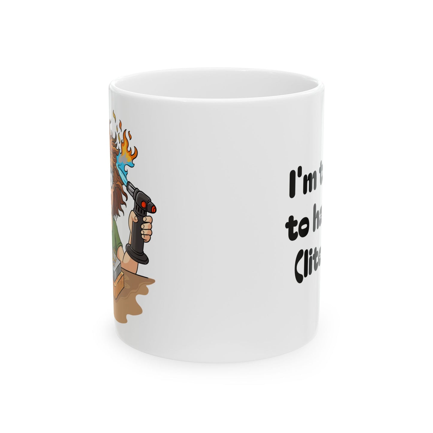 Too Hot to Handle Silversmith Ceramic Mug (11oz & 15oz)