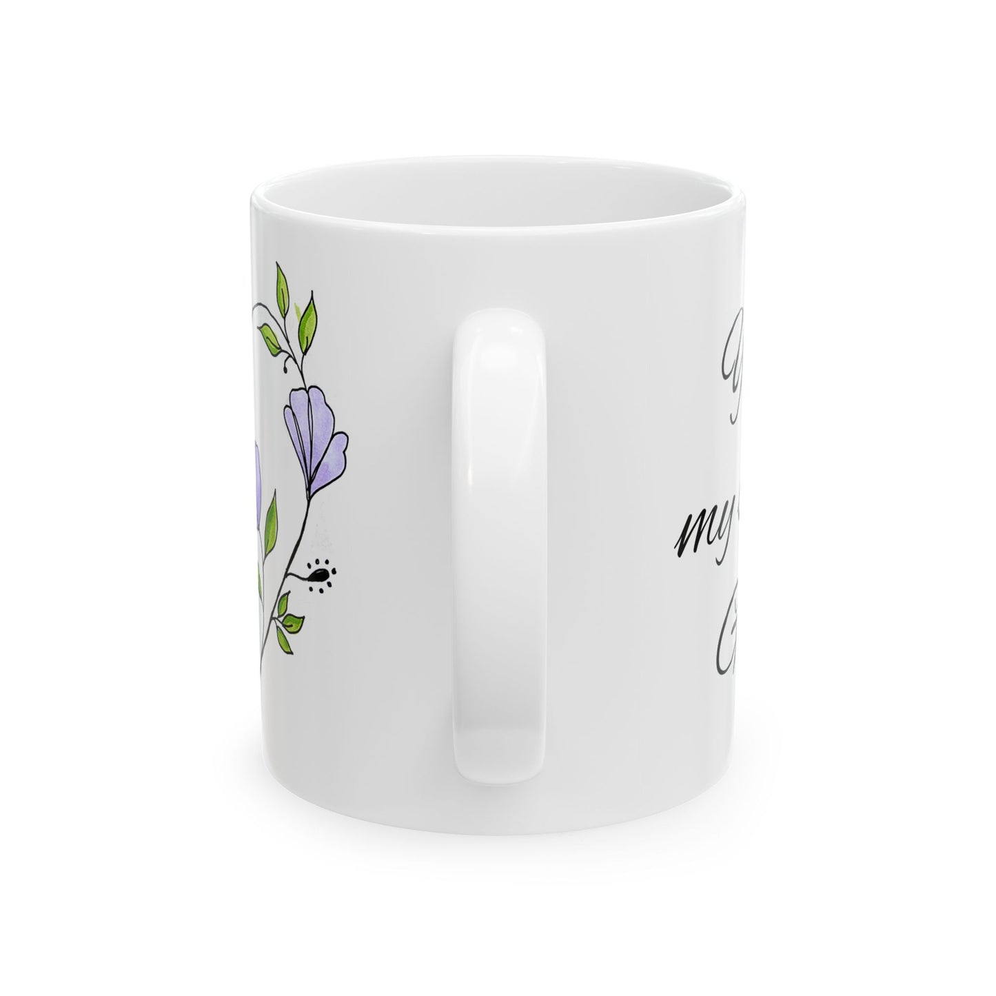 You are my sunshine Garden flower mug