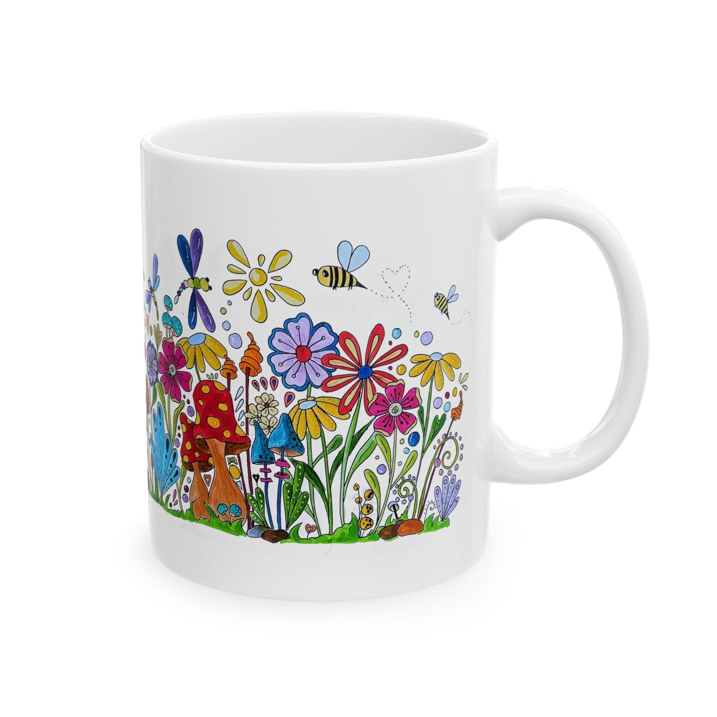Doodle Garden Coffee Mug