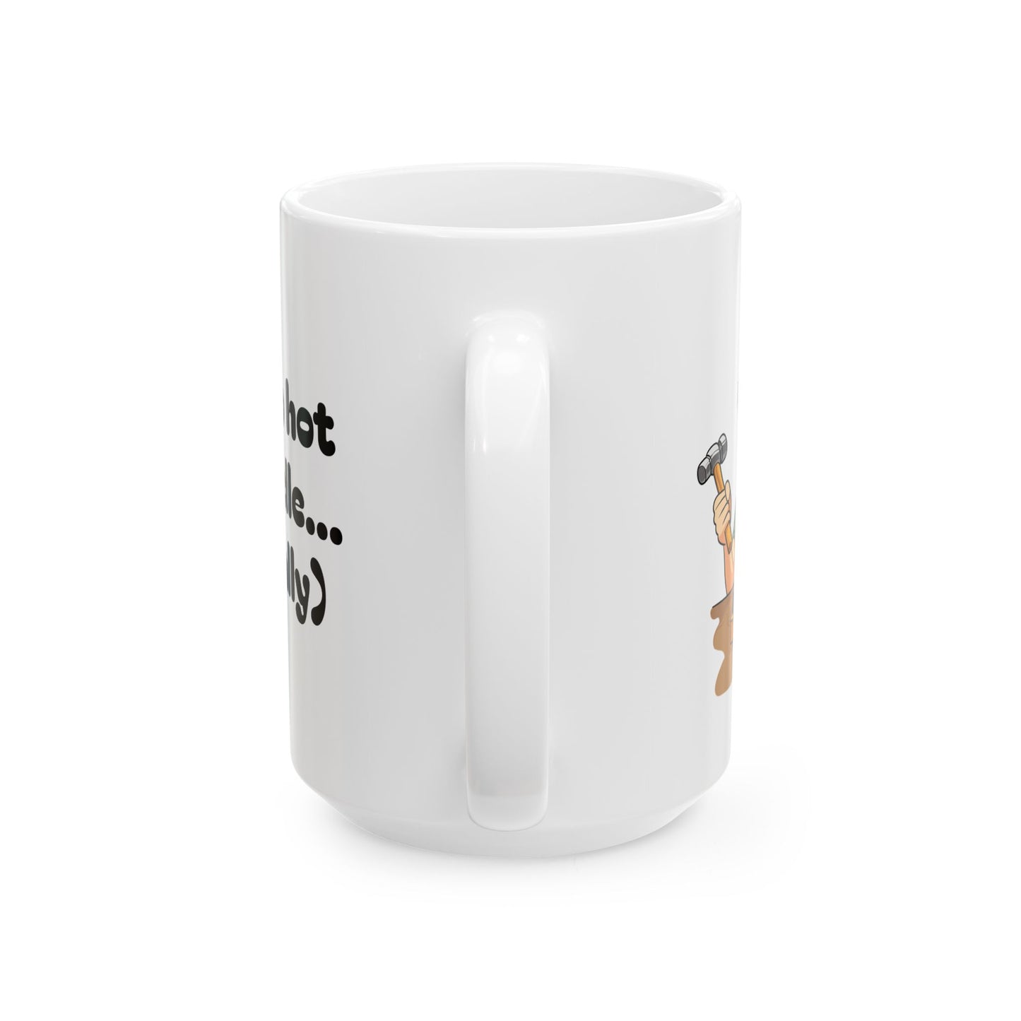 Too Hot to Handle Silversmith Ceramic Mug (11oz & 15oz)