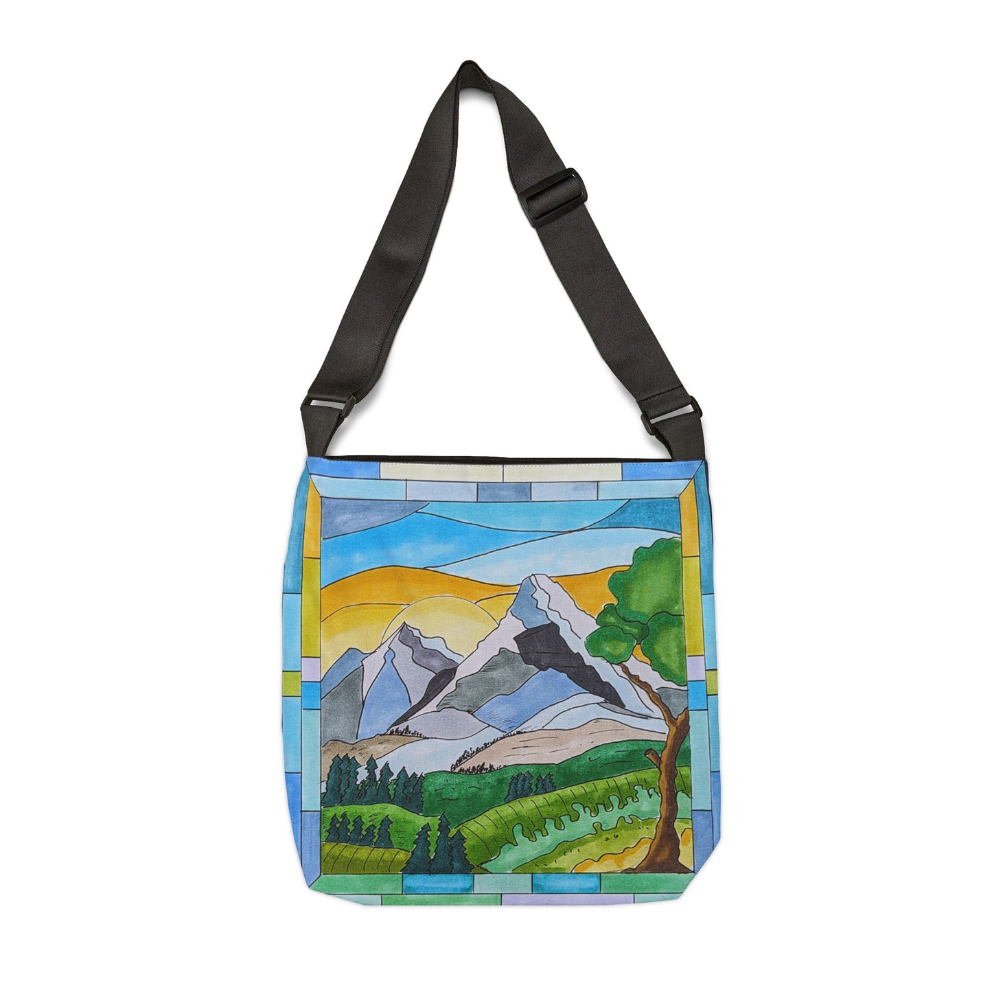 Tote bag with my original art of Flagstaff