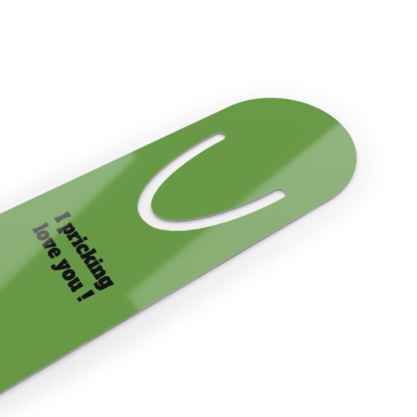 Bookmark - Cute Doodle Cactus Pot with Funny Saying