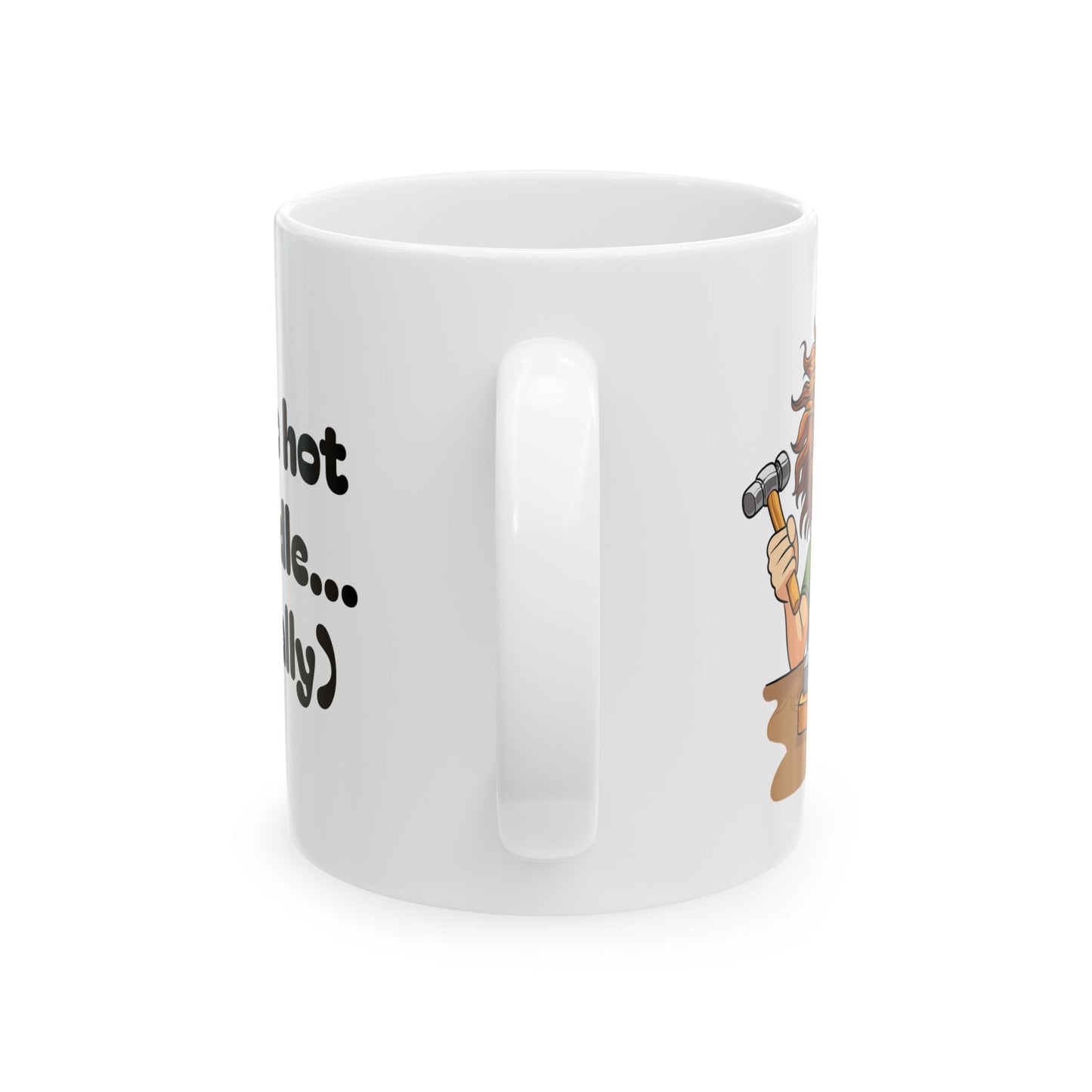 Too Hot to Handle Silversmith Ceramic Mug (11oz & 15oz)