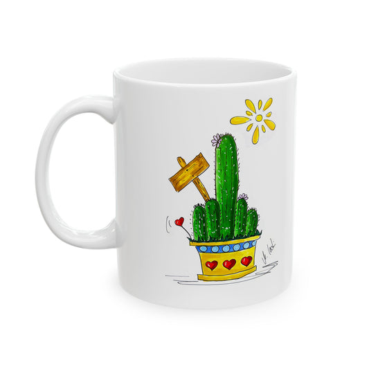 Can't touch this cactus mug