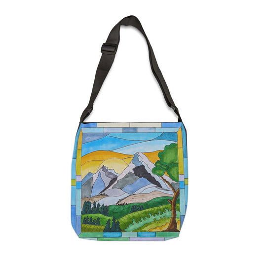 Tote bag with my original art of Flagstaff