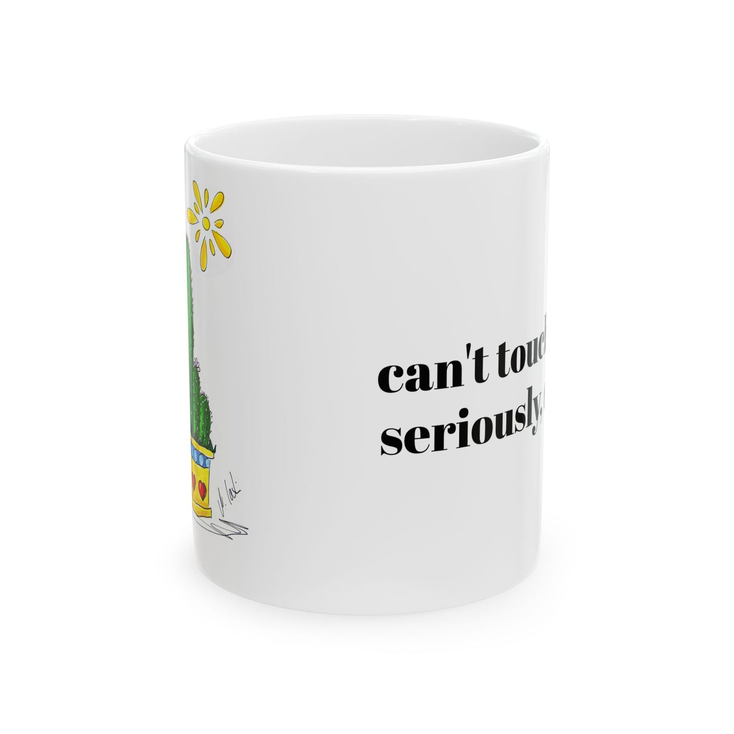 Can't touch this cactus mug