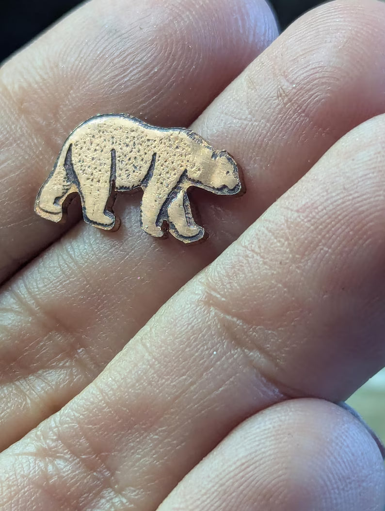 Bear component or finding for soldering