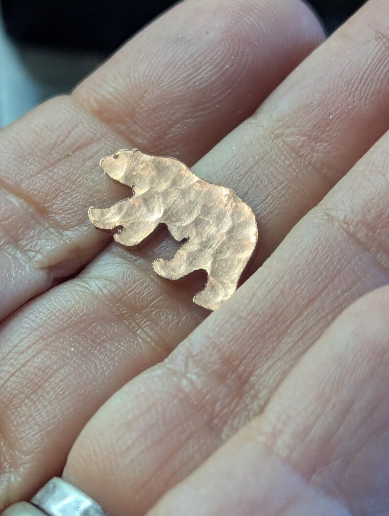 Bear component or finding for soldering
