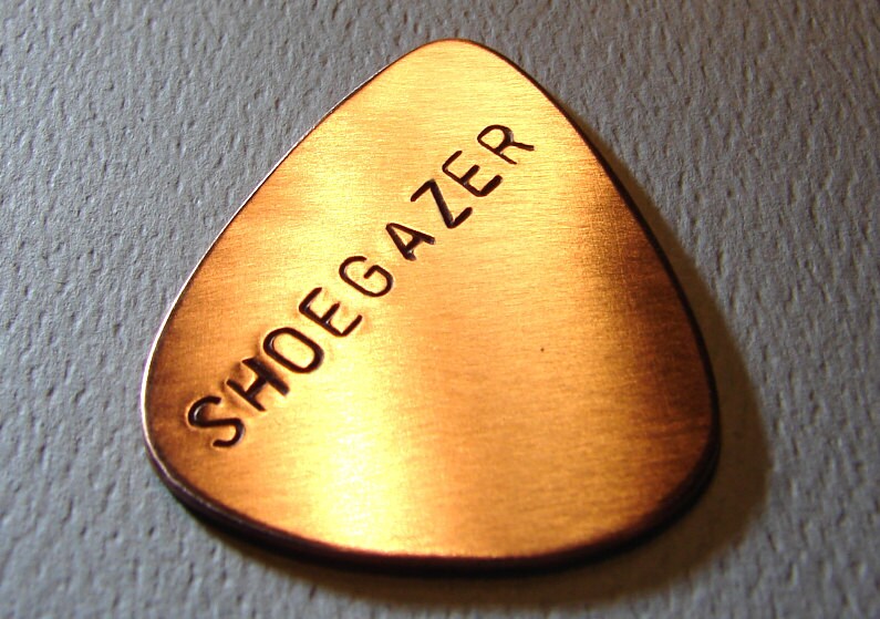 Shoegazer Copper Guitar Pick