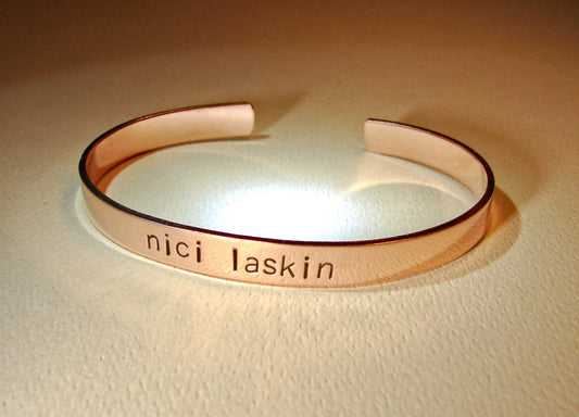 Custom name or personalized bracelet