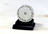 Aluminum golf marker born to golf forced to work, NiciArt 