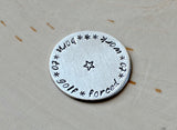 Aluminum golf marker born to golf forced to work, NiciArt 