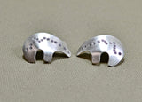 Sterling silver spirit bear stud earrings, NiciArt 