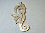 Sterling Silver Sea Horse Necklace, NiciArt 