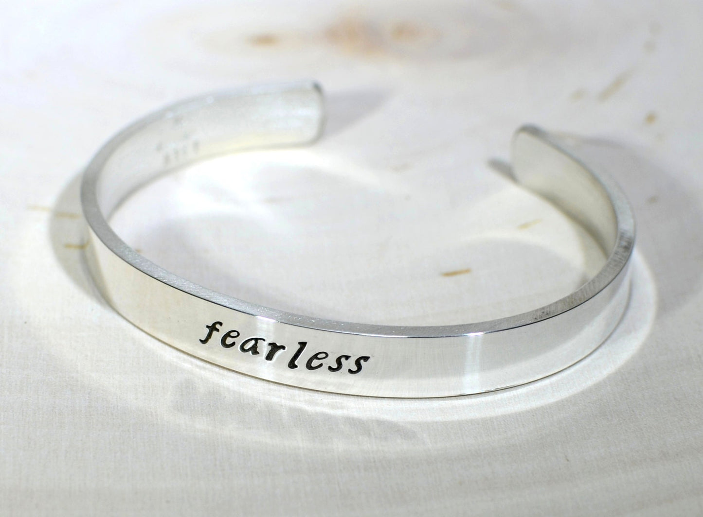 Fearless Sterling Silver Bracelet