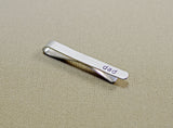 Aluminum tie bar handmade for dad, NiciArt 