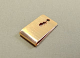 Bronze guitar money clip for the starving musician to personalize, NiciArt 