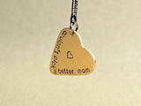 Heart shaped guitar pick keychain with could not pick a better mom, NiciArt 