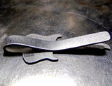 Guitar shaped aluminum tie bar, NiciArt 