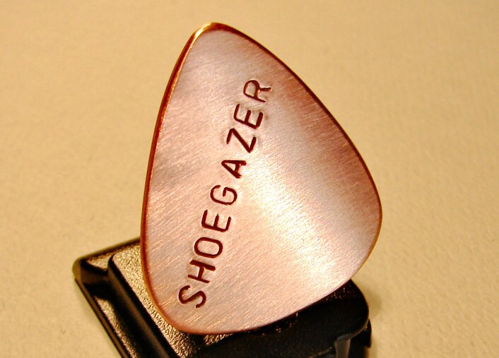 Shoegazer Copper Guitar Pick
