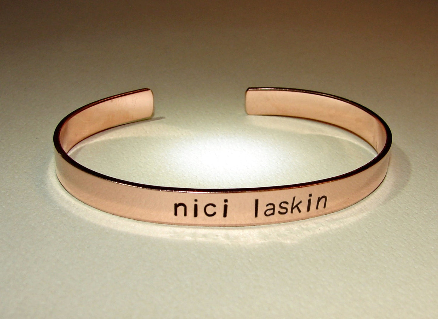 Custom name or personalized bracelet