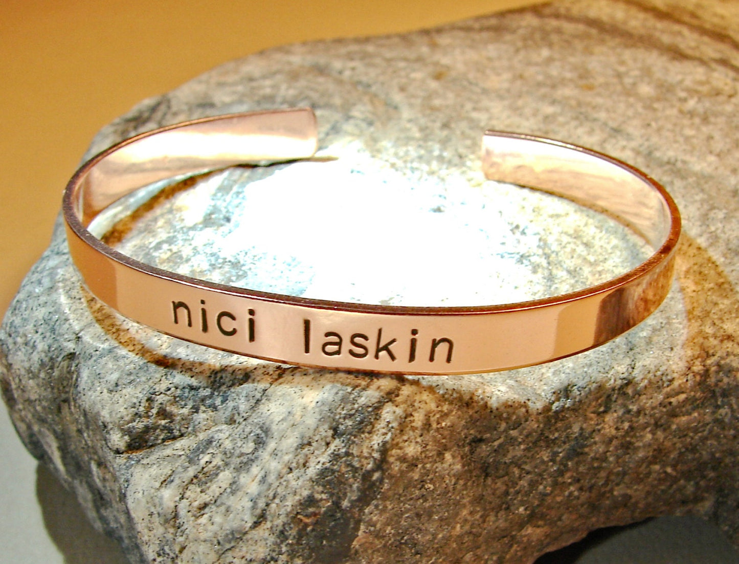 Custom name or personalized bracelet