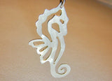 Sterling Silver Sea Horse Necklace, NiciArt 