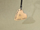 Heart shaped guitar pick keychain with could not pick a better mom, NiciArt 