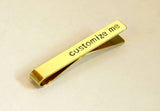 Personalized Tie Clip in Brass for Custom Engraving and Stamping, NiciArt 