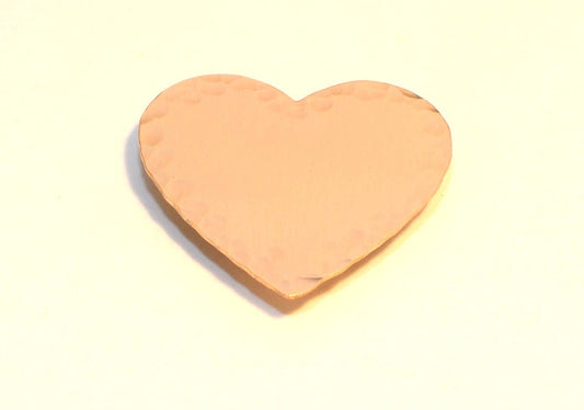 Bronze Hammered Heart Magnet