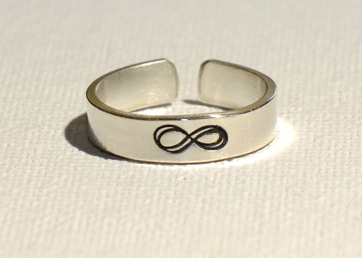 Sterling Silver Infinity Toe Ring