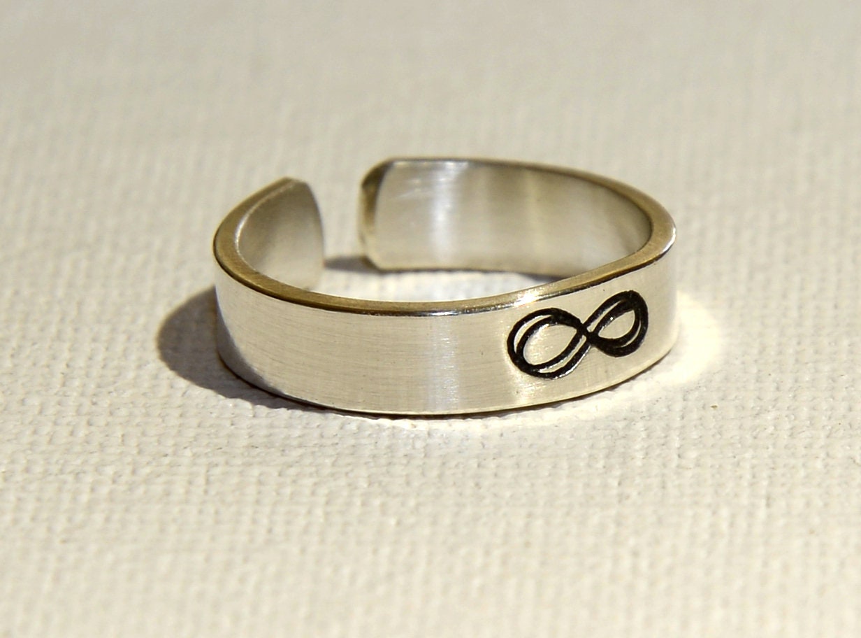Sterling Silver Infinity Toe Ring