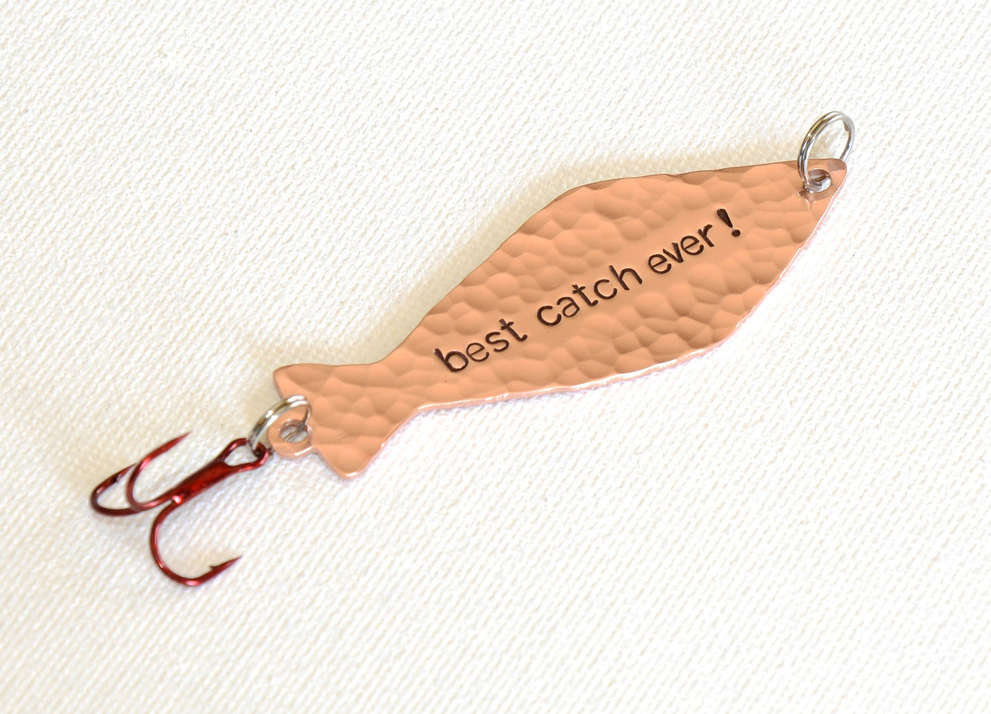 Copper Fishing Lure with Best Catch Ever