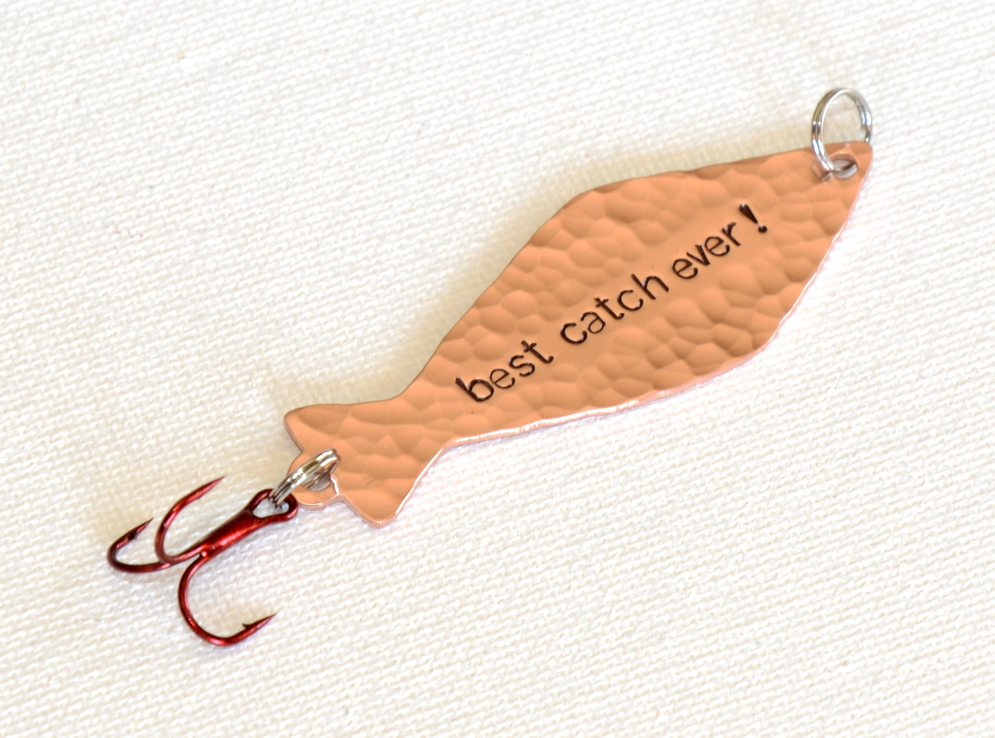 Copper Fishing Lure with Best Catch Ever