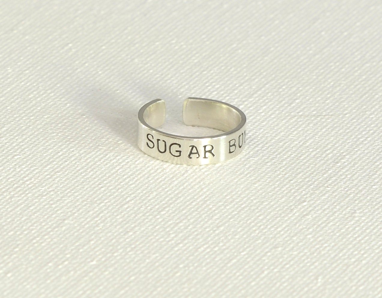 Sugar Bum Sterling Silver Toe Ring