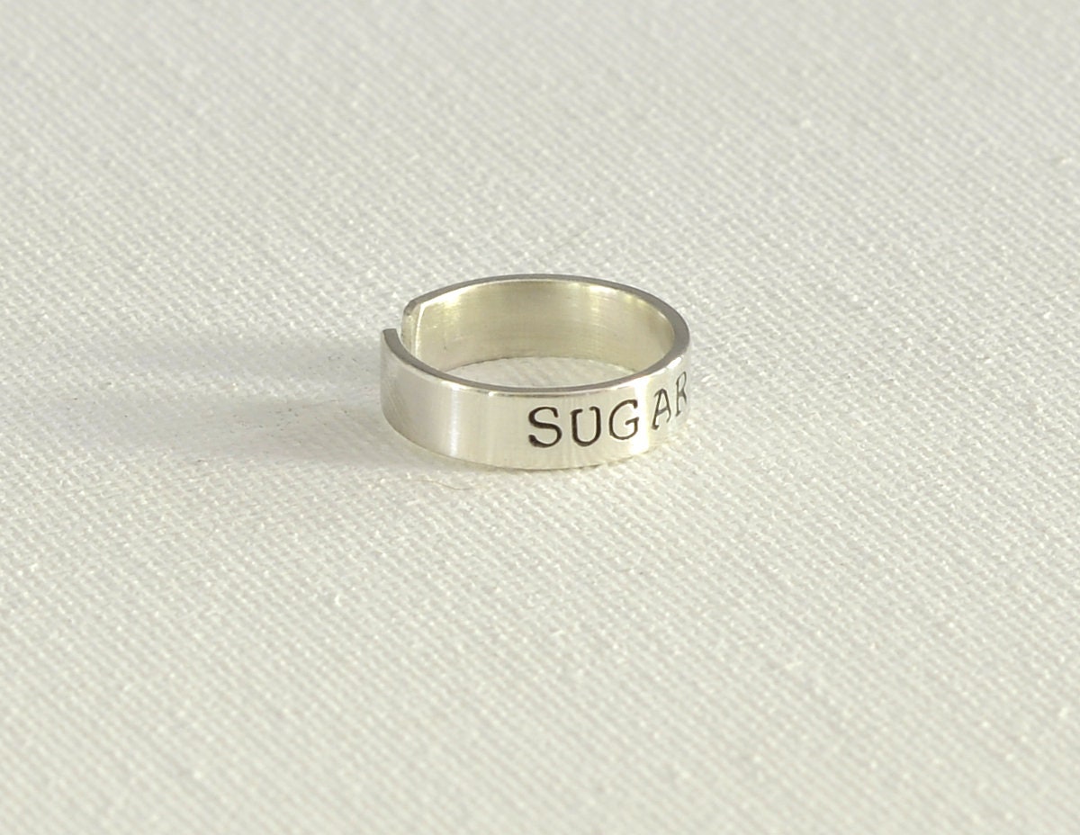 Sugar Bum Sterling Silver Toe Ring
