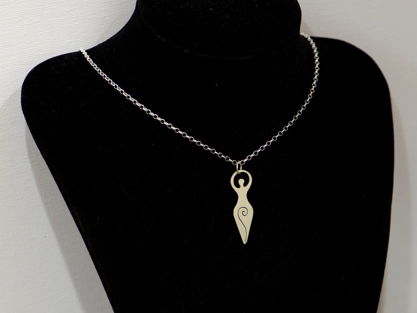 terling Silver Moon Goddess