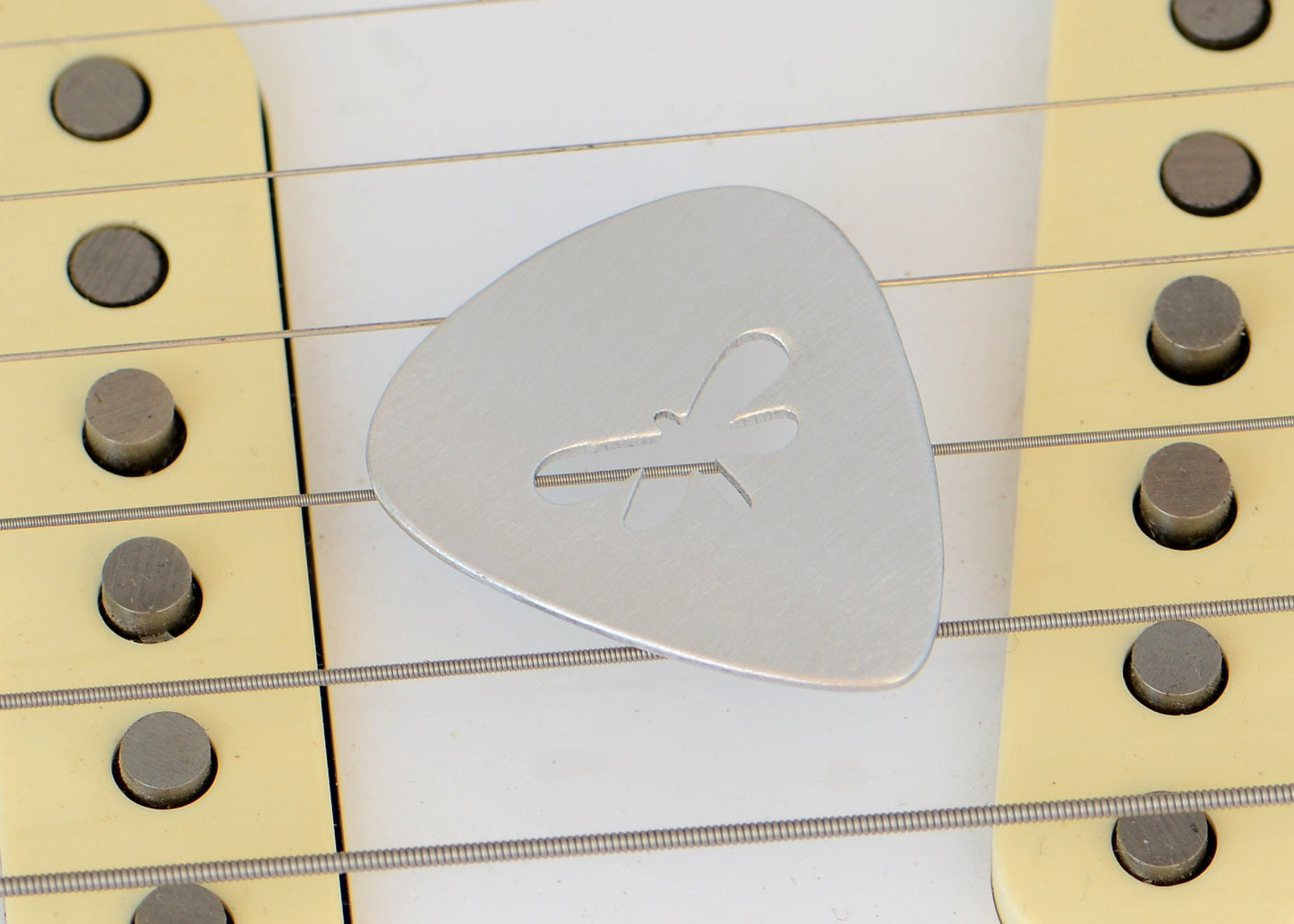 Dragonfly Guitar Pick in Aluminum