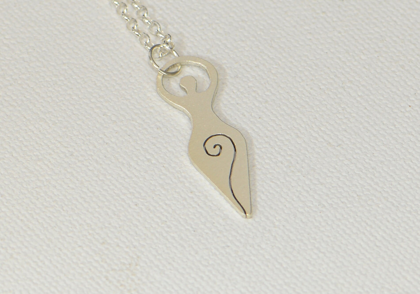 terling Silver Moon Goddess